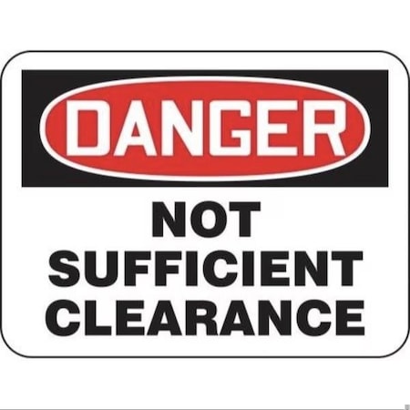 Accuform OSHA DANGER SAFETY SIGN NOT FRR753HP FRR753HP